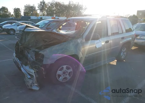 2002 Chevrolet Trailblazer Ls из США, поврежденный, VIN 1GNDS13S222438435
